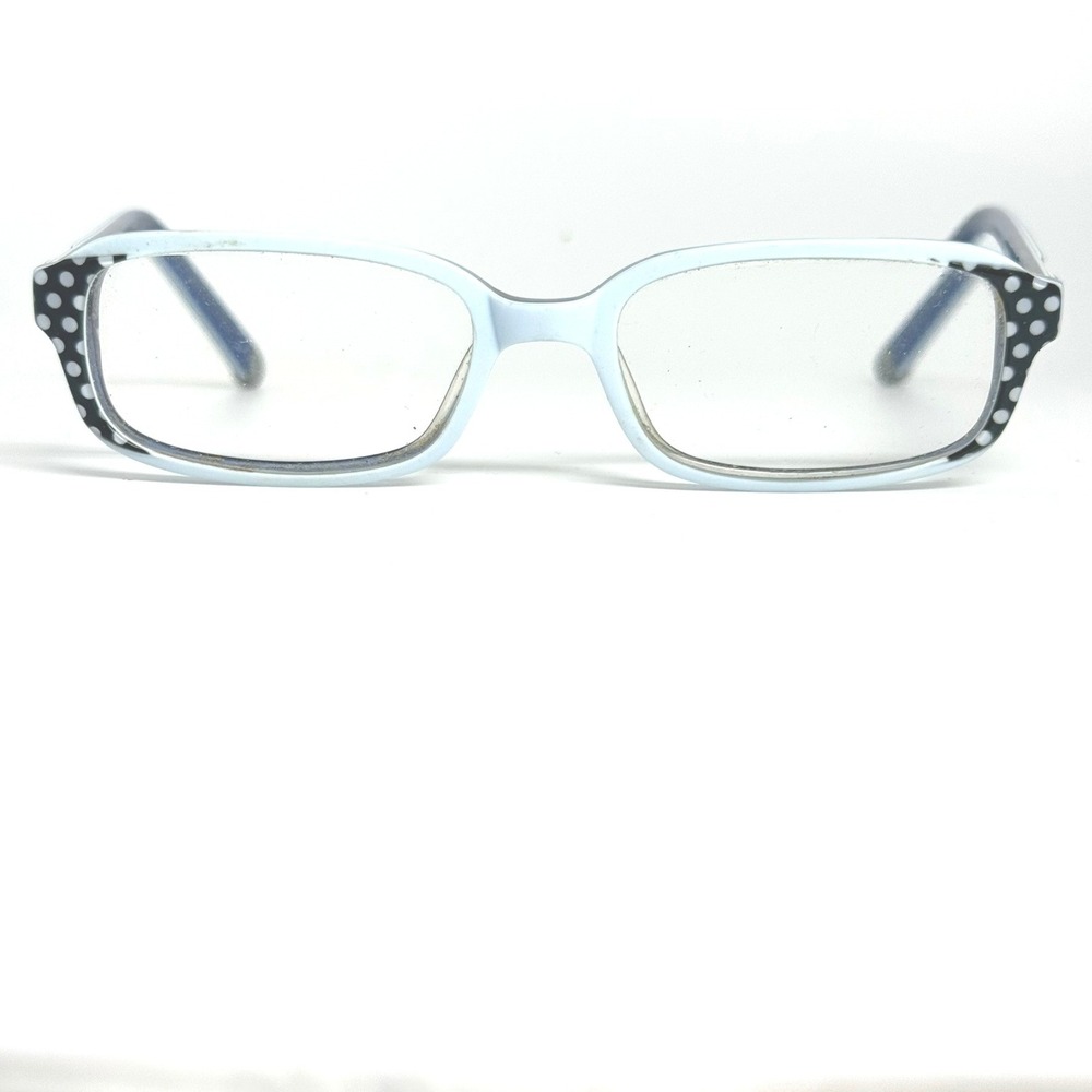 Catimini CA0138 Kids Eyeglass Frames Blue Polka Dot 46-16-120 CA0138-01-46